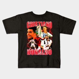 Cristiano Ronaldo T-Shirt - Hoodie - Crewneck - Vintage Design - Football Tee - Streetwear Kids T-Shirt